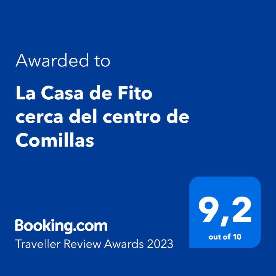 La Casa De Fito Cerca Del Centro De Comillas Exterior foto